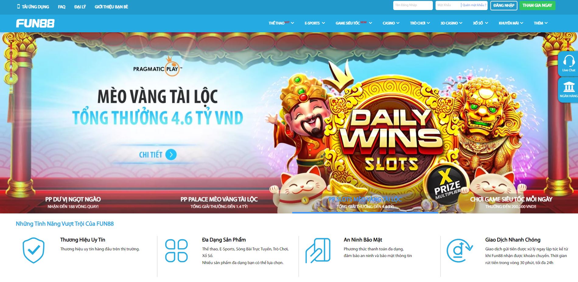 Giao diện và nền tảng công nghệ trang cá cược