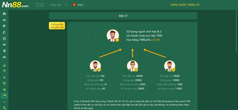 Trở thành đối tác của sàn cược để nhận hoa hồng cực khủng